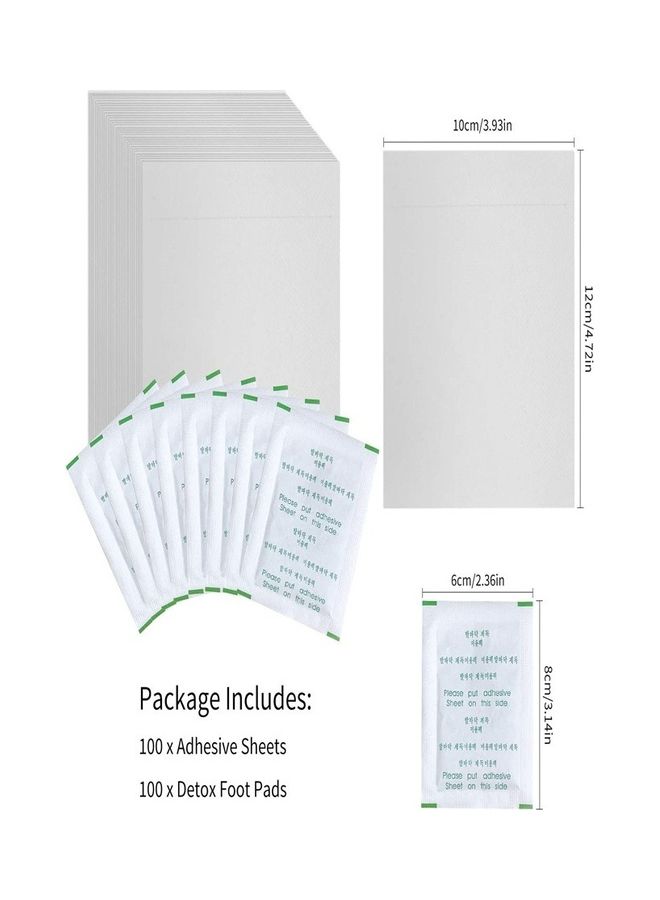 20-Piece Cleansing Detox Foot Pads - Image 3