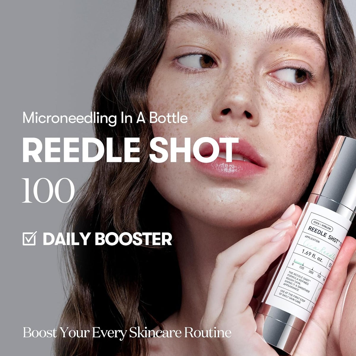 Reedle Shot 100 Essence 50ml | Reedle Micro-Needle Serum for Pores, Smooth Skin Texture & Glow - Image 2