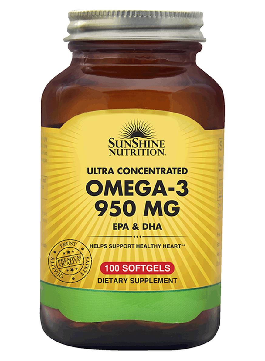 Omega-3 Dietary Supplement 100 Softgels