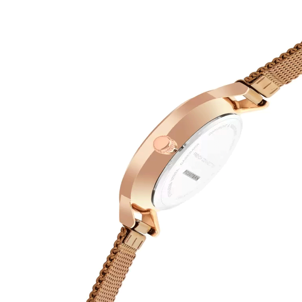 French Connection Analog Watch For Women with Sleek Design and Premium Craftsmanship - FC007BRN - Image 4