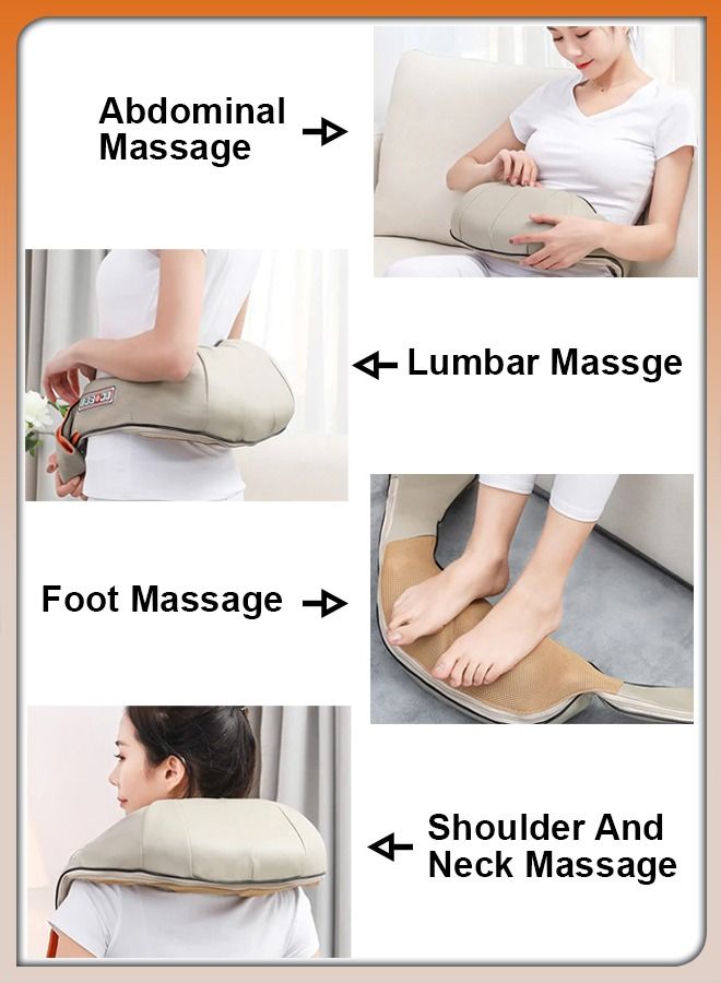 Home Car U Shape Shawl Electric Shiatsu Neck And Shoulder Back Foot Waist Abdomi