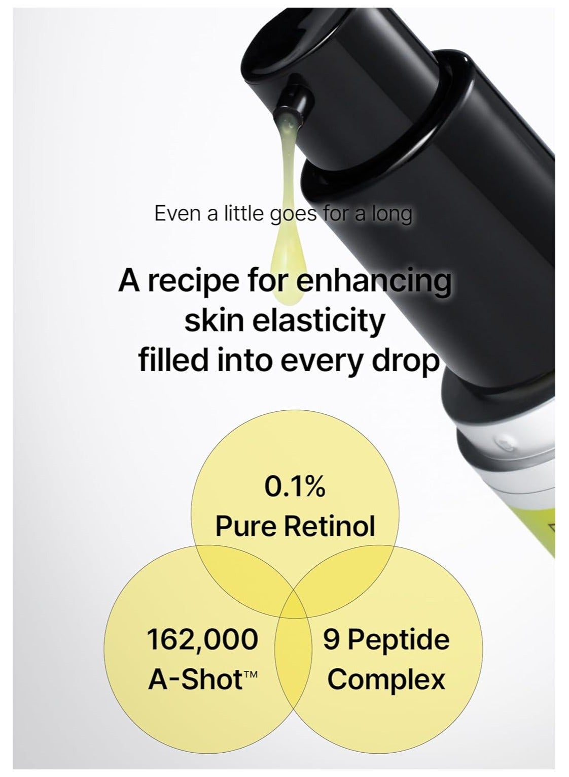 The Vita A Retinol Shot Tightening Serum | with Pure Vitamin A Retinol, Peptide,