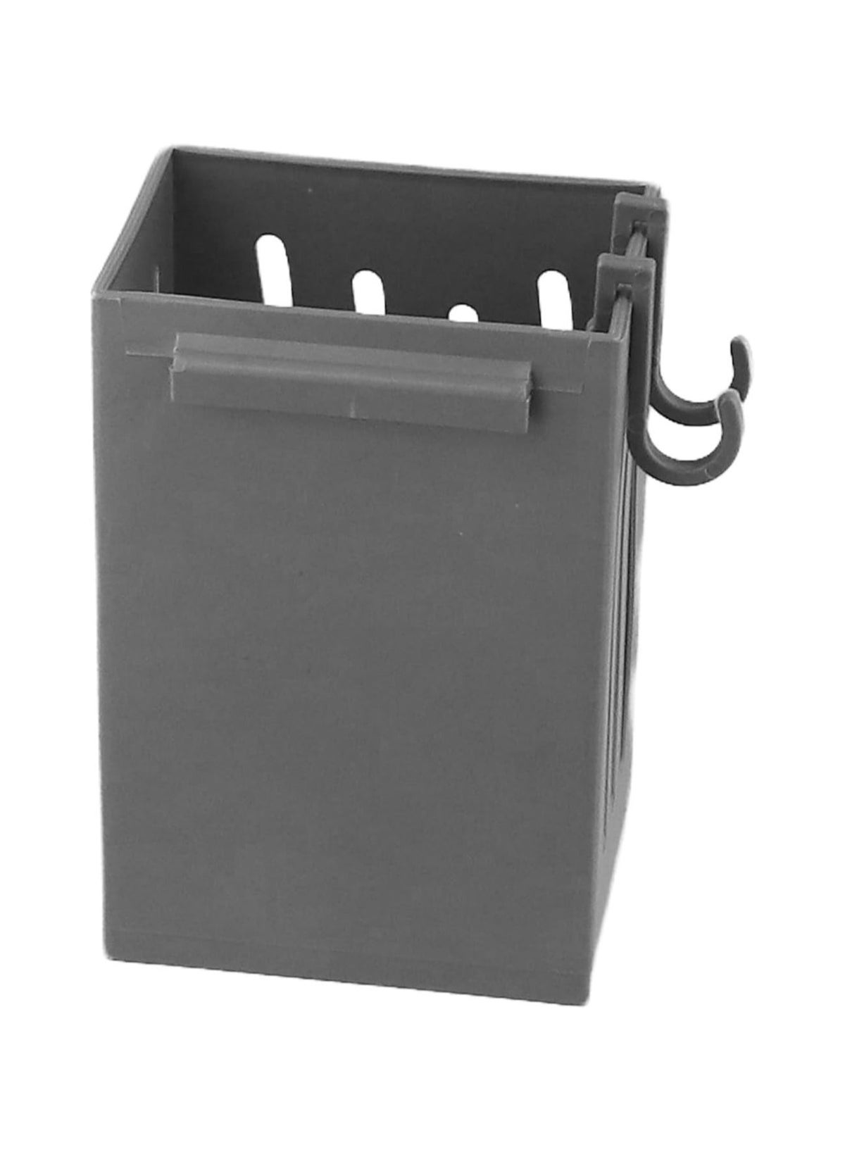 2 Multifunctional Cutlery Spoon Holder Storage Stand with Draining Tray Wall-Mou