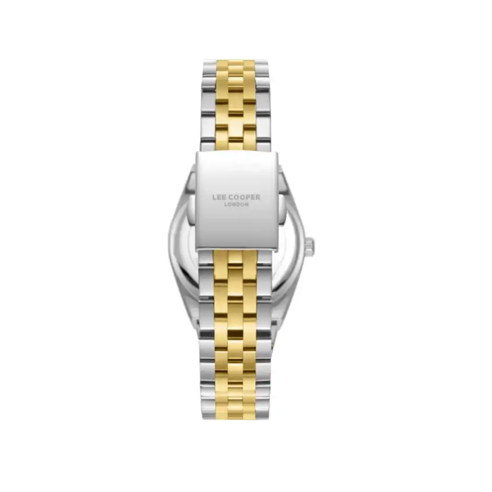 Lee Cooper Analog Watch LC08204 210 Women Standard Size Stainless Steel Gold Dial Water Resistant Care - Image 4