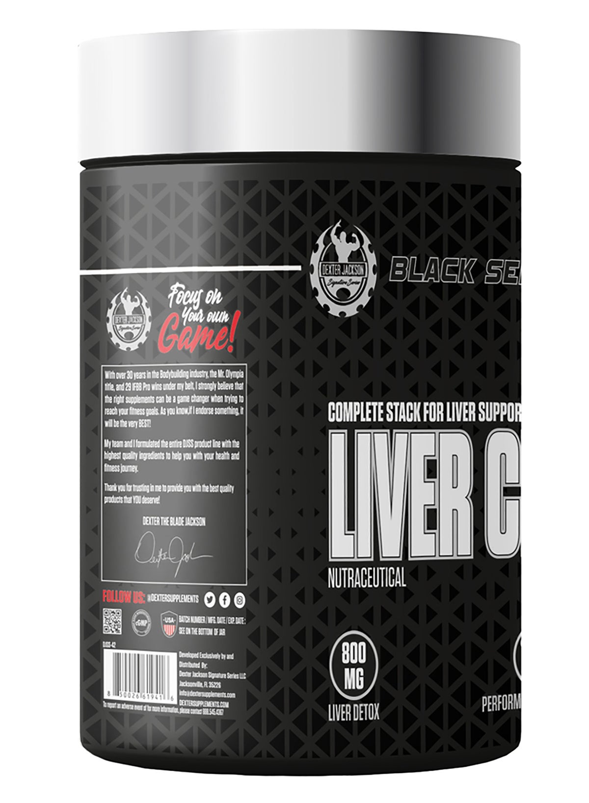 Black Series Liver Cleanser 60 Veg Capsules - Complete Stack for Liver Support - Image 2
