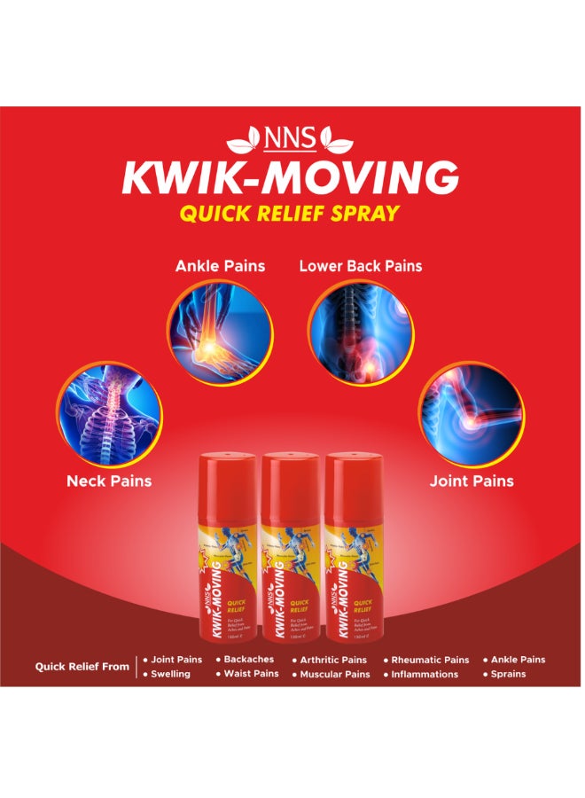 Kwik-Moving- Quick Relief Spray 150Ml - Image 5