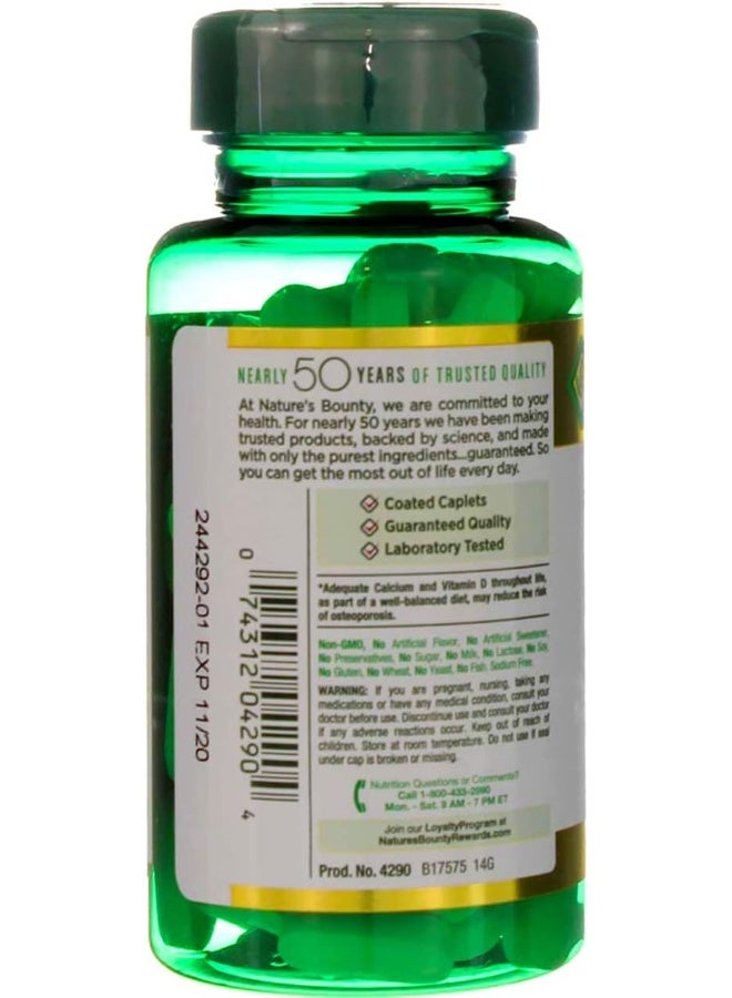 Calcium Magnesium Zinc + D3 - 100 Caplets, Packaging May Vary - Image 4