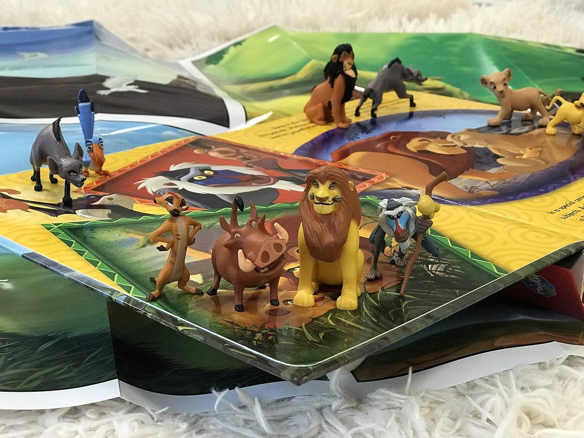 Disney Lion King My Busy Books - Storybook, 10 figurines, playmat - Image 4