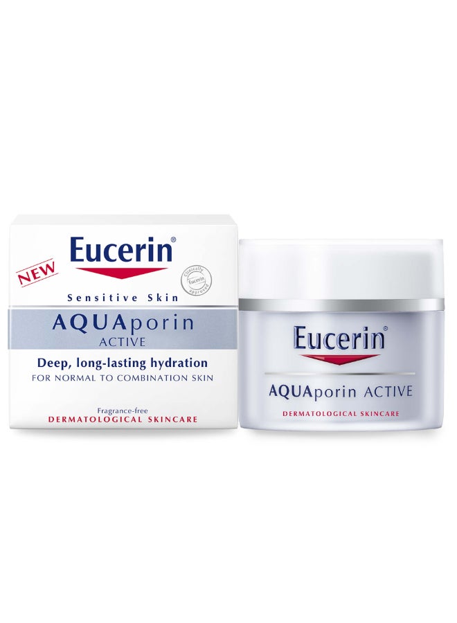 Aquaporin Active Light Face Day Cream With Gluco-Glycerol, Intense 24-Hour Hydra