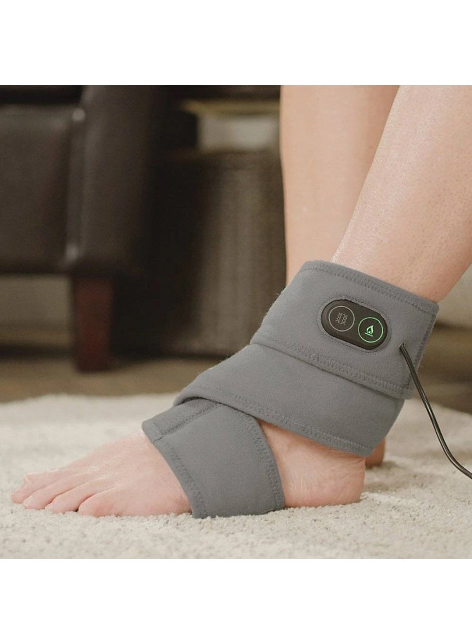 Calm Heat Massaging Flexi Wrap, Multi Use Fitting Design for Hands, Legs and Shoulders, Calming Comfort (Graphite)