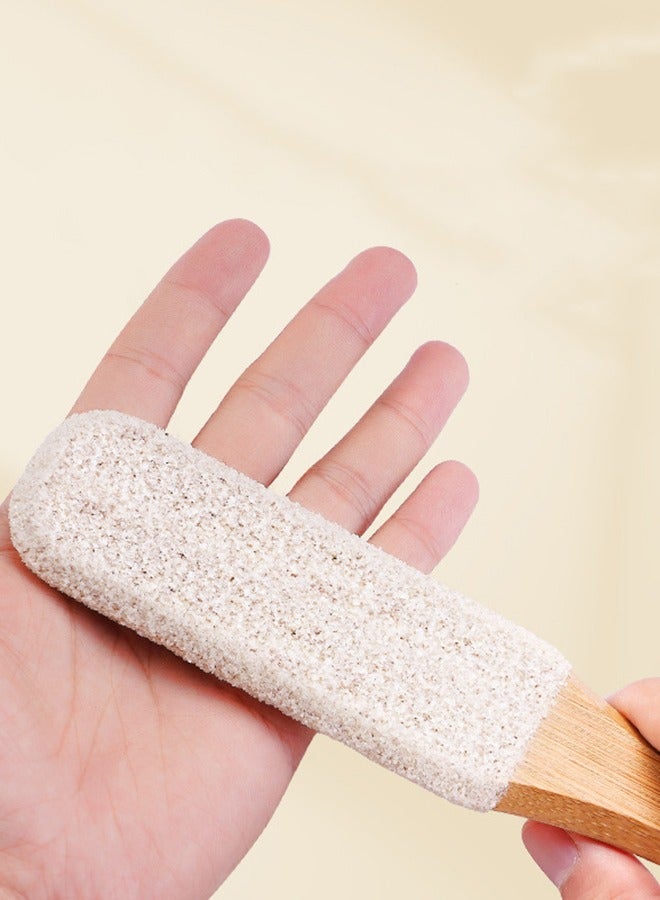 Foot Hard Skin Remover Pedicure 2pcs Four-sided Rubbing Board Exfoliating File F