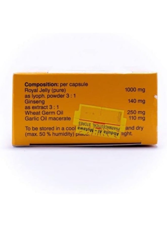 Procamal Royal Jelly- 1500 Garlic Capsules, 30 Pieces - Image 4