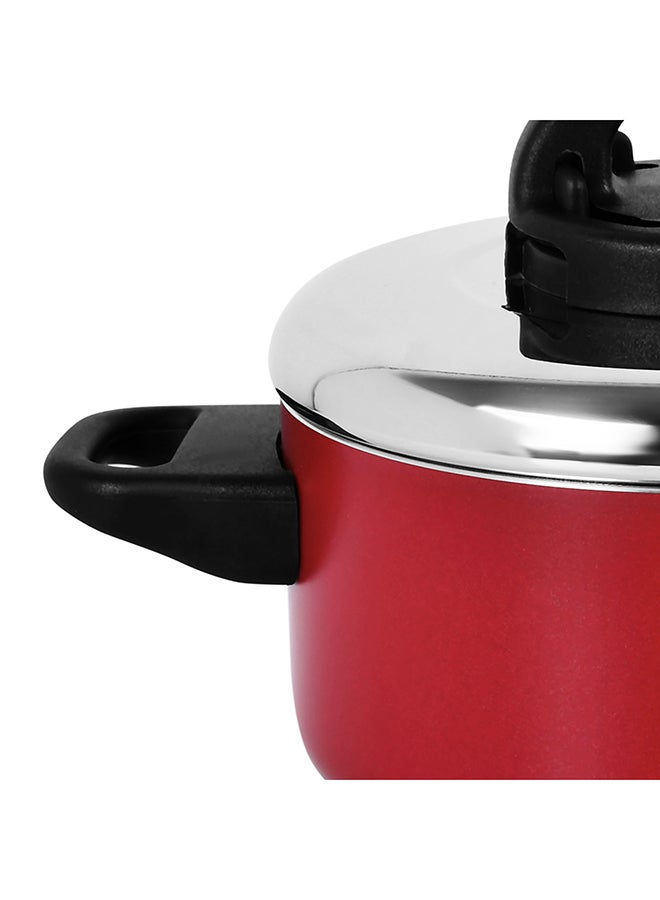 Classique Covered Saucepot With Steel Lid Red 18cm - Image 5