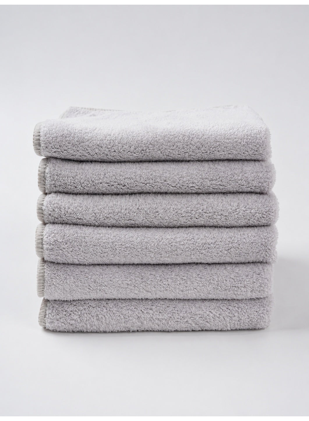 6-Pack Microfiber Kitchen Towels 35×35 cm Size – 330 GSM, Highly Absorbent, Quick Dry, Lint Free, Streak Free | Dish & Counter Cleaning - Image 2