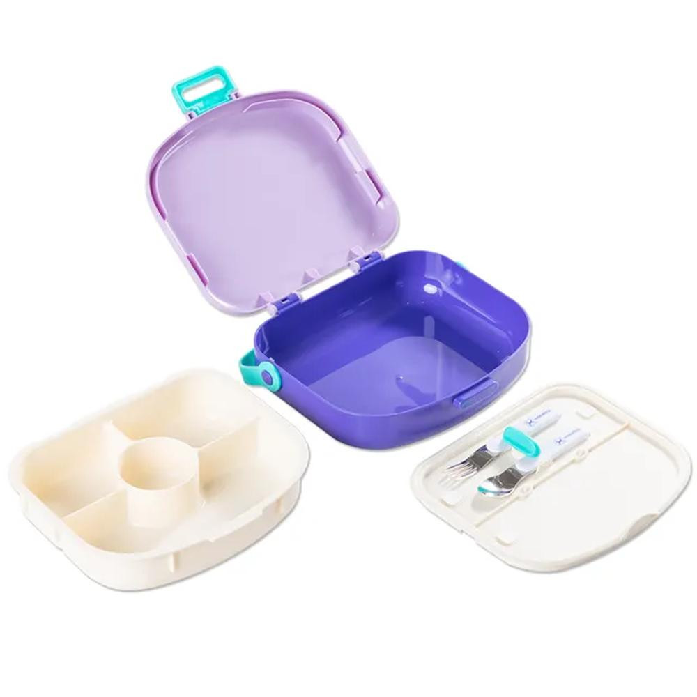 HYDROBREW 18‑Inch Backpack with Bento and Lunch Box Purple - CMHB.S24CLBWSF.PU