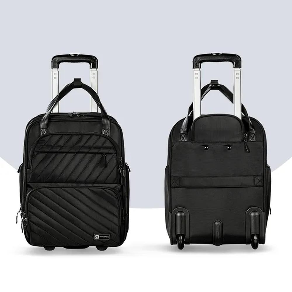 HYDROBREW Black Colour Travel Backpack - HB.TRBP.BK - Image 2