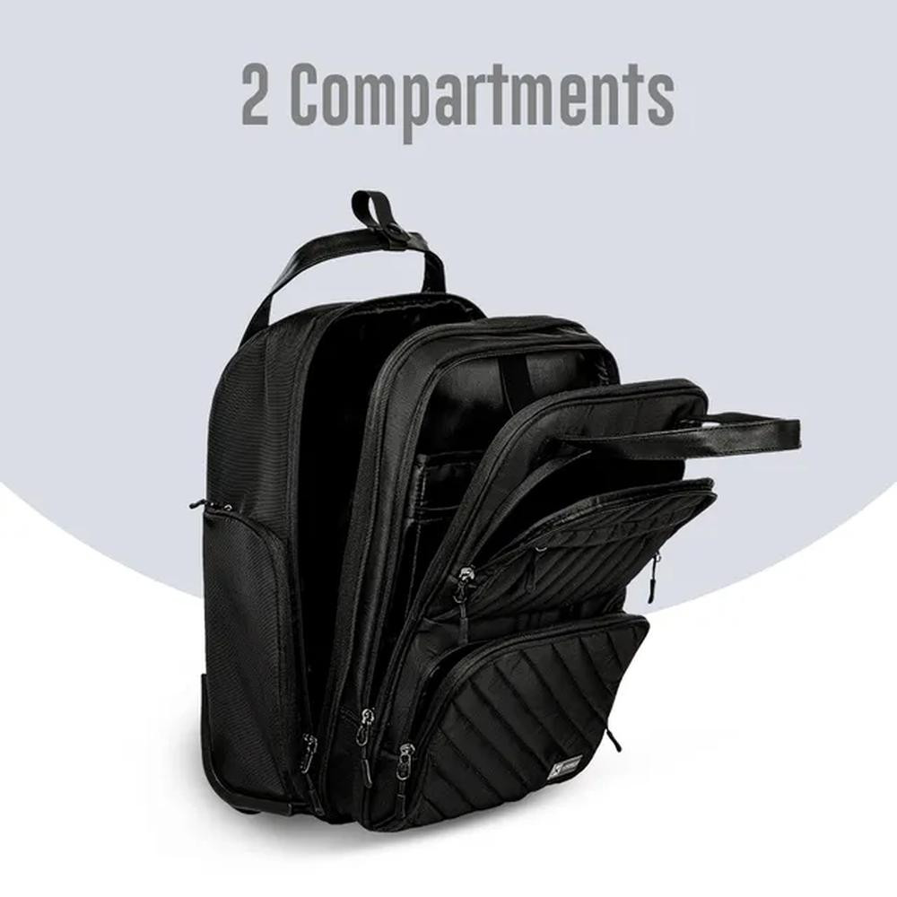 HYDROBREW Black Colour Travel Backpack - HB.TRBP.BK - Image 5