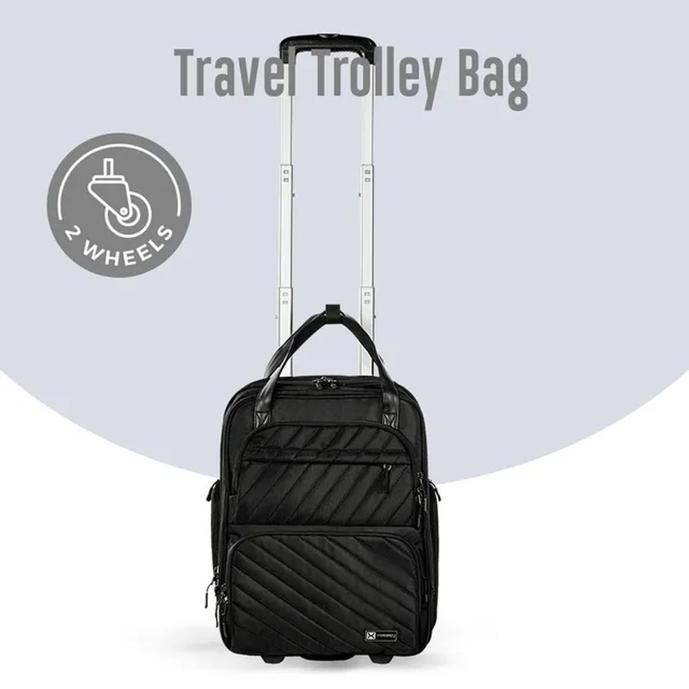 HYDROBREW Black Colour Travel Backpack - HB.TRBP.BK - Image 6