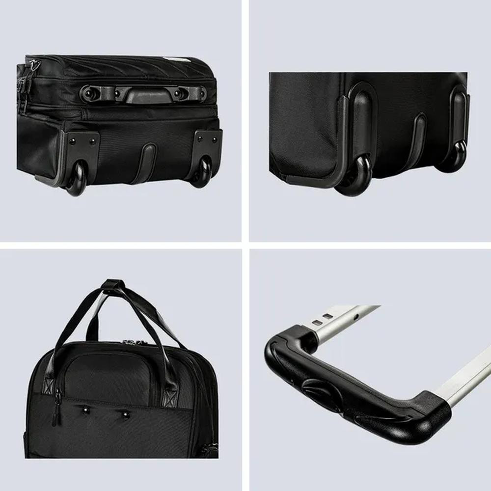 HYDROBREW Black Colour Travel Backpack - HB.TRBP.BK