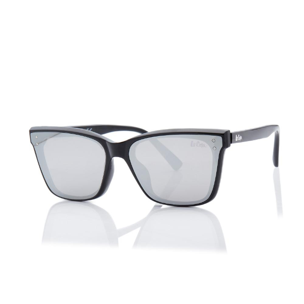 Lee Cooper Pc Sunglasses Black Frame Silver Mirror Mirror Lens 62mm - LC1208C01