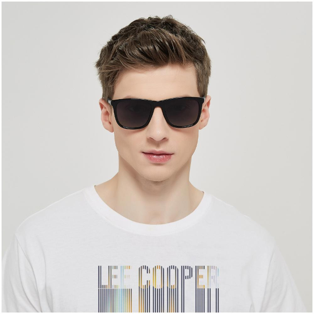 Lee Cooper Polarized Sunglasses Black Frame Gr. Grey Mirror Lens 53mm - LC1040C03 - Image 5