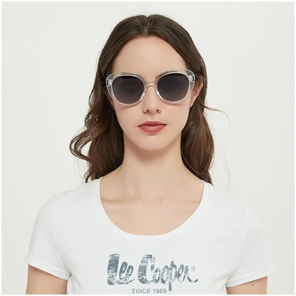 Lee Cooper Polarized Sunglasses Frame Gradient Grey Mirror Lens 51mm - LC1007C02 - Image 5