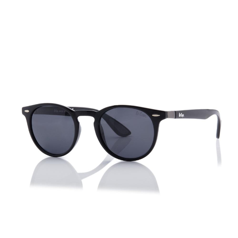 Lee Cooper Polarized Sunglasses Grey Frame Black Mirror Lens 48mm - LC1216C01