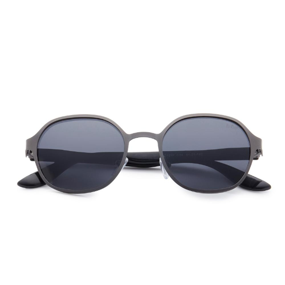 Lee Cooper Polarized Sunglasses Matte Gun Frame Grey Mirror Lens 51mm - LC1211C04 - Image 6