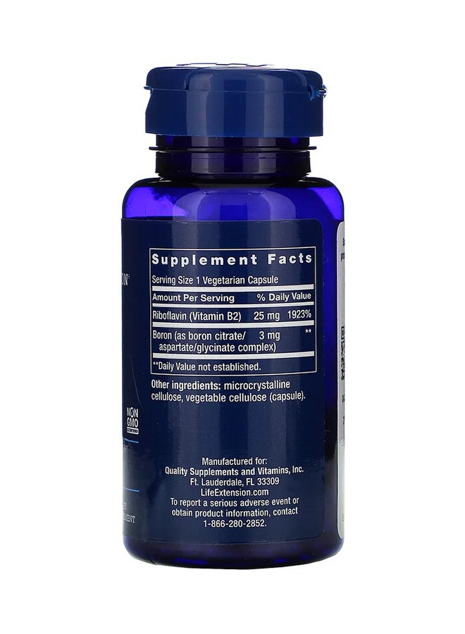 Boron Advanced Chelete Complex 3mg - 100 Vegetarian Capsules - Image 2