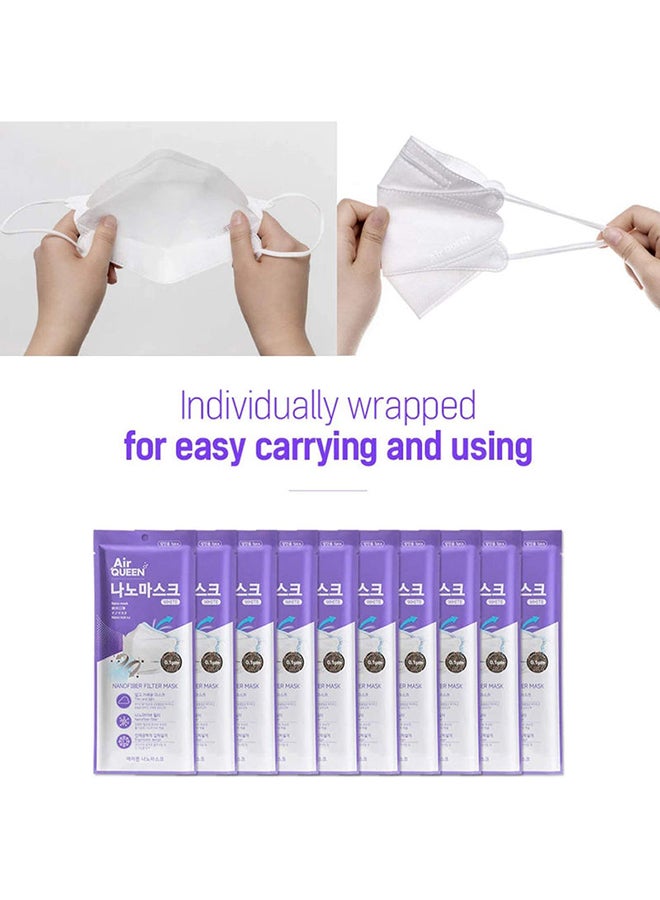 Pack of 20 NanoFiber Filter Face Mask - Image 3