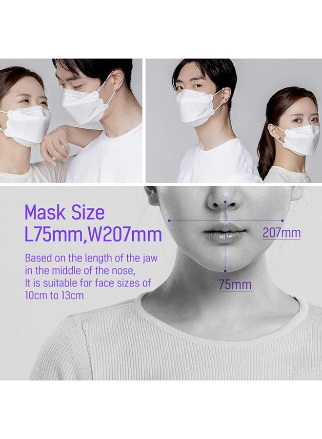 Pack of 20 NanoFiber Filter Face Mask