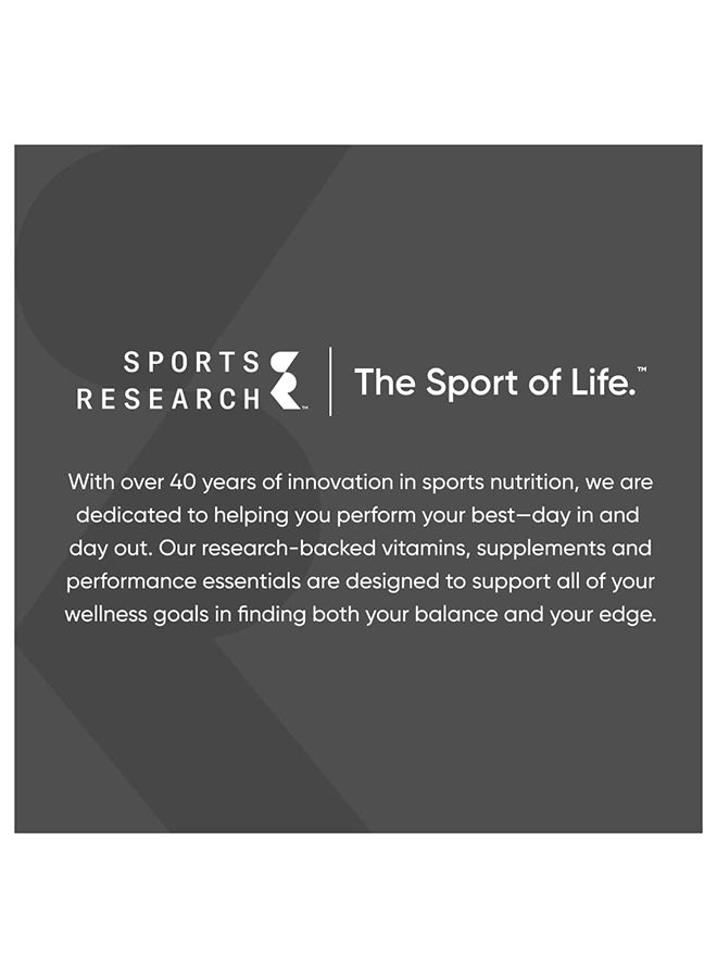 Sports Research K2 + D3 Supports Bone and Immune Health 60 Veggie Softgel - Image 6