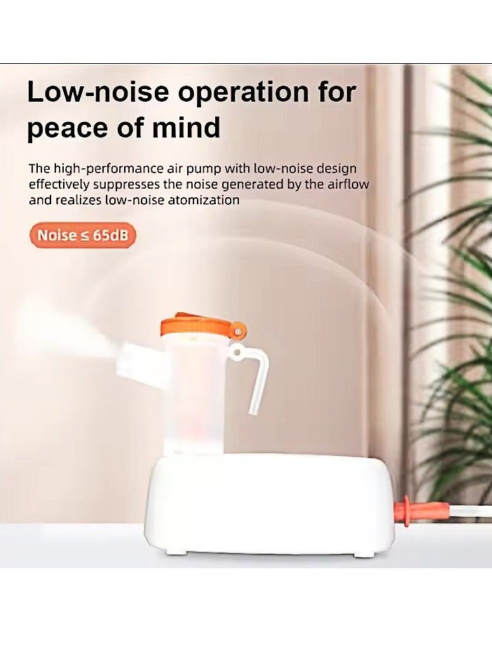 Compressor Nebulizer – Portable & Silent, Ultra-Fine Mist for Breathing Relief, 