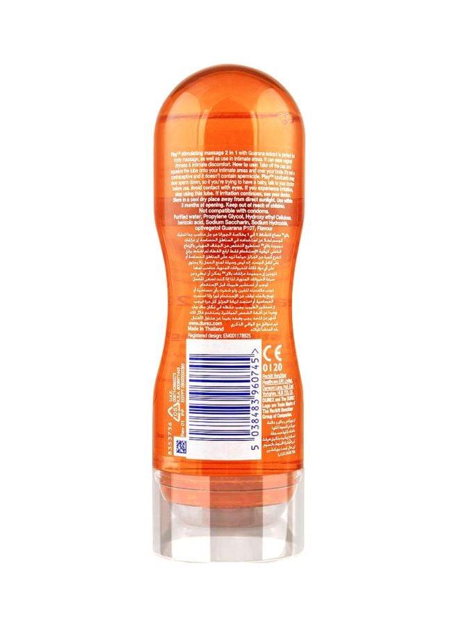 2-In-1 Stimulating Play Massage Lube - Image 2