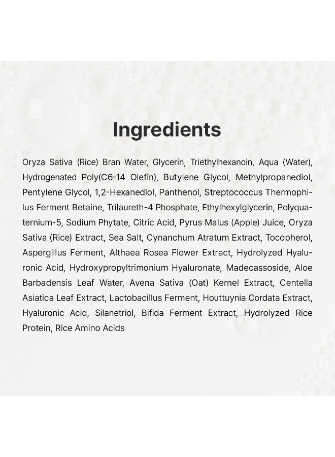 345 Relief Cream Mist | Hydrating Facial Mist with Rice Extract | Soothing Care