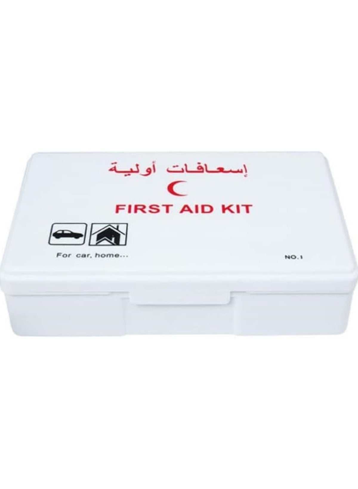 Portable First Aid Kit, 42 Pieces in Box, For Car and Home (Pack of 2)