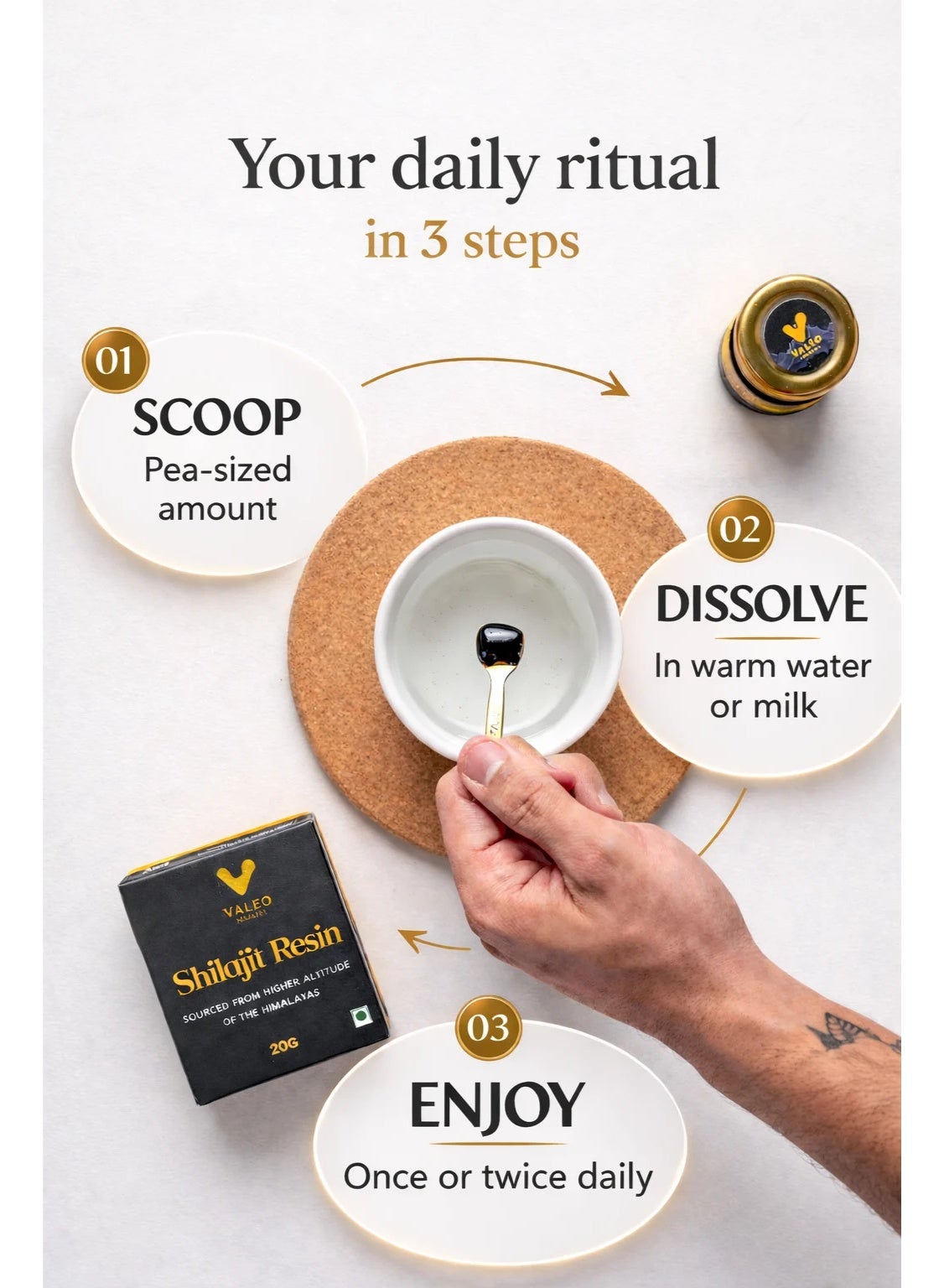Himalayan Shilajit Resin 20 G - Image 6