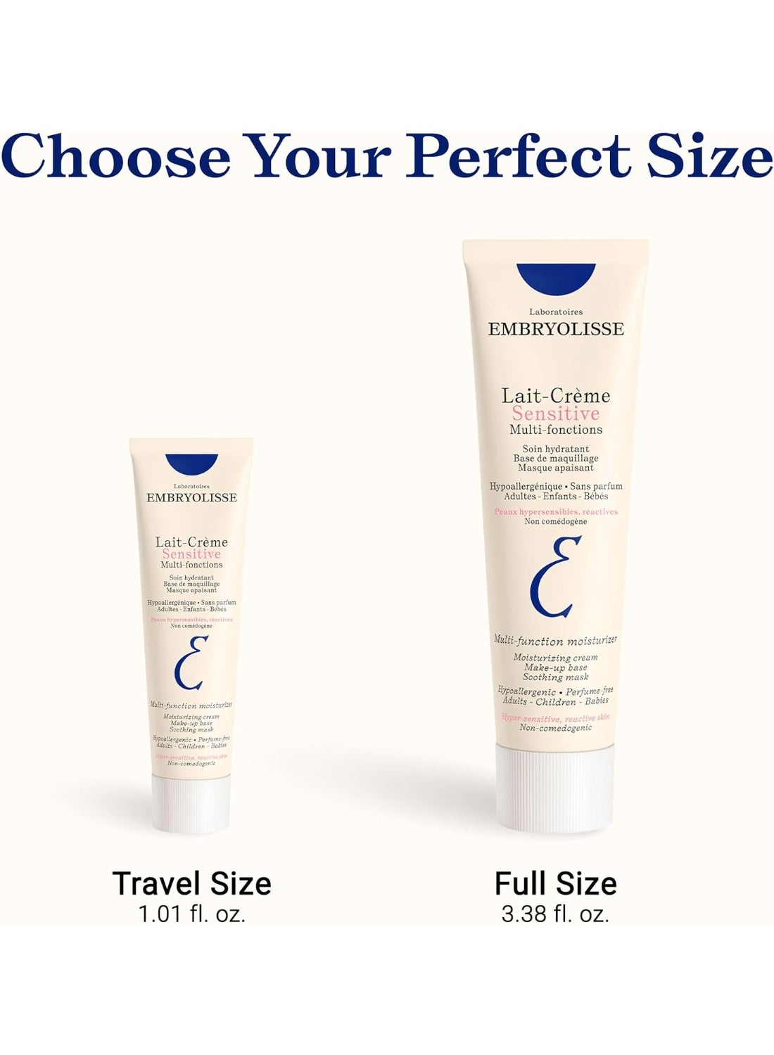 Lait Crème Sensitive - 7-in-1 multi-functional hydrating and nourishing moisturizer, Face & Body, Fragrance free - 100 ml - Image 4