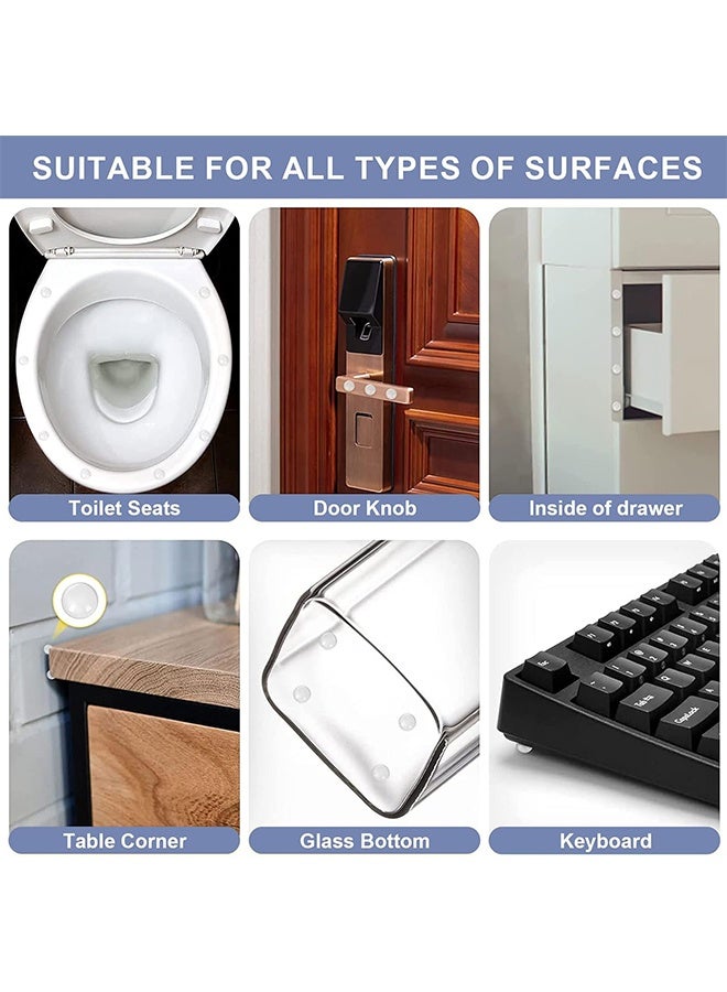 Clear Rubber Feet, 100Pcs Cabinet Door Bumpers Adhesive cushion for Drawers Cabinets Cutting boards Photo Frames Glass Table Tops - Image 4