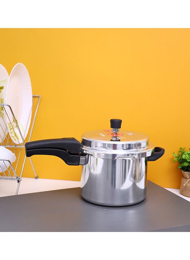 5L Aluminium Pressure Cooker Induction Compaitable Uniform Heating Convenient To Use Multicolour - Image 3