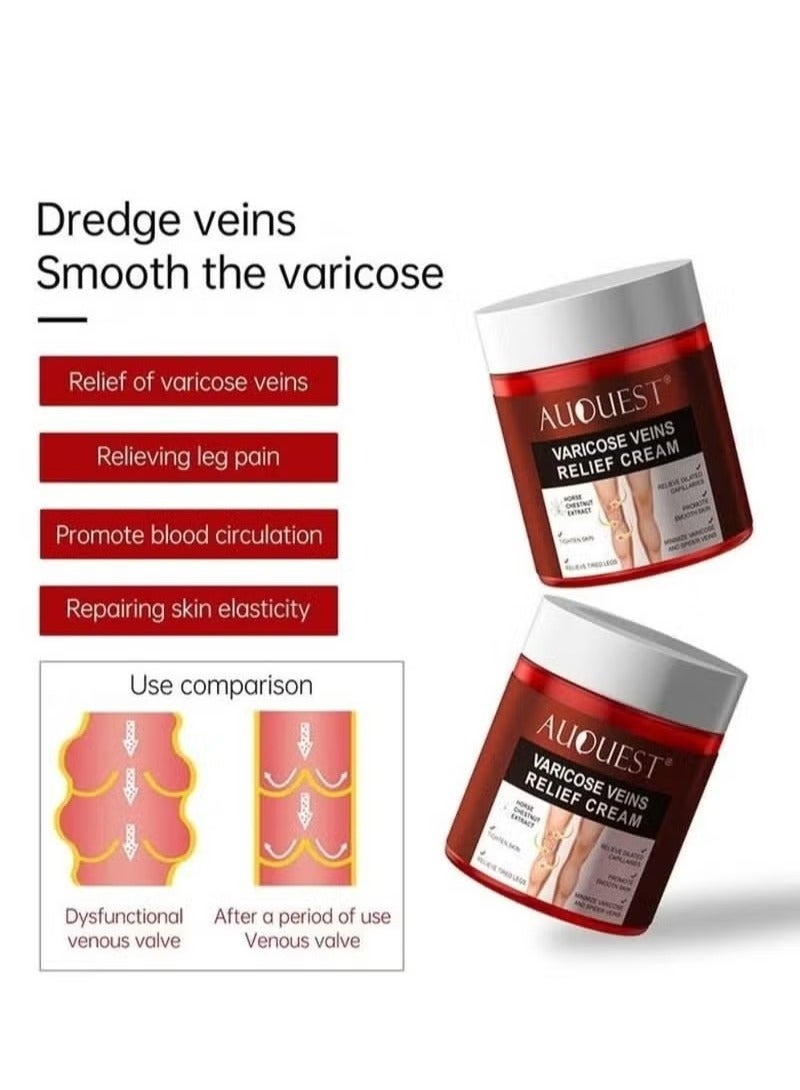 Varicose & Spider Veins Relief Cream 80g - Image 3
