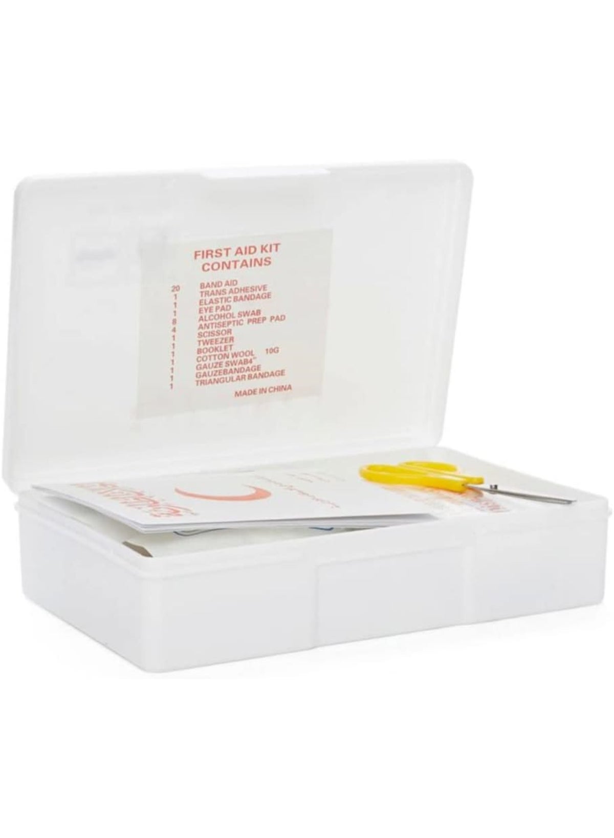 Portable First Aid Kit, 42 Pieces in Box, For Car and Home (Pack of 2) - Image 3