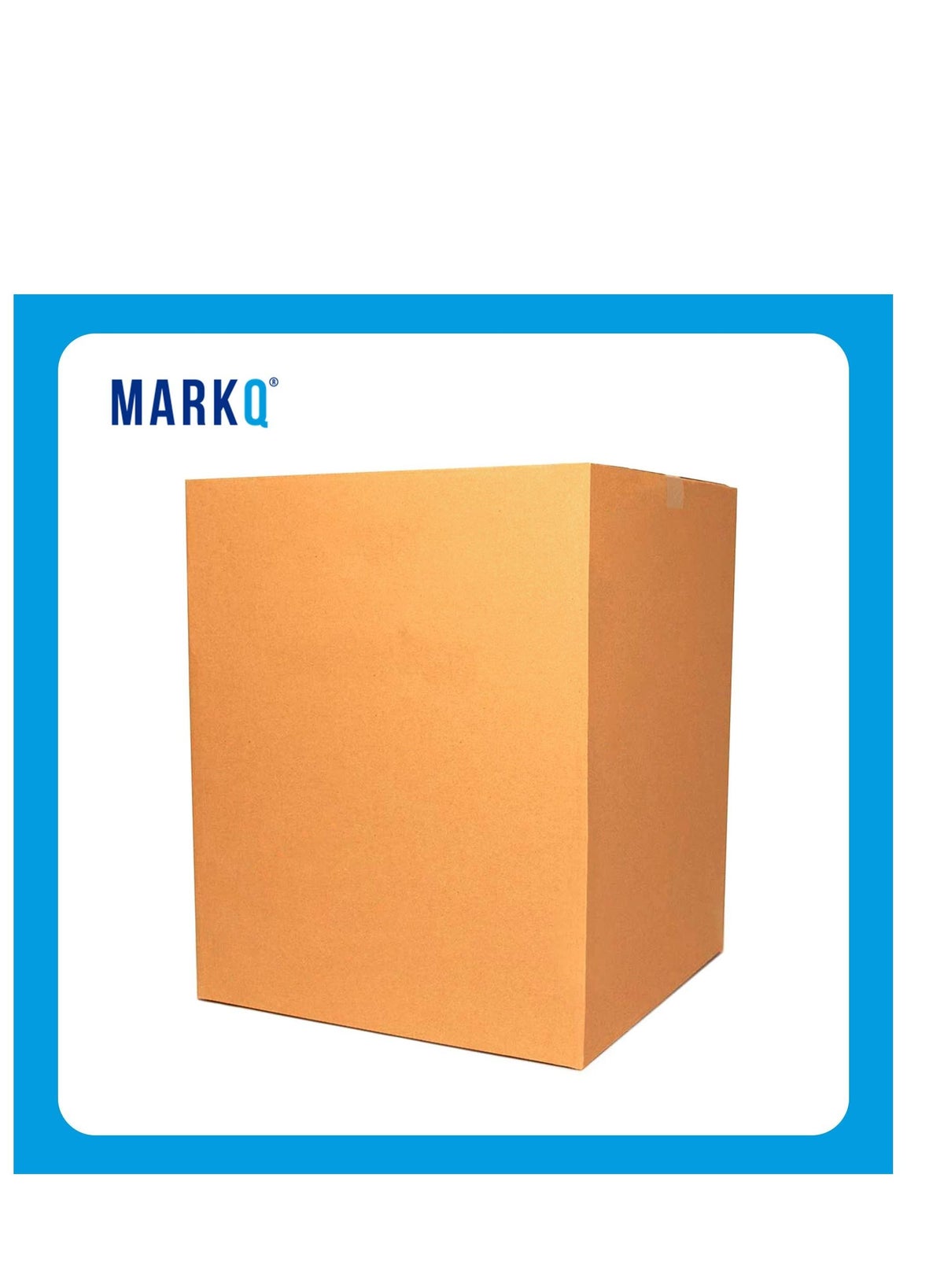 10 Pack Large Double Wall 100 Percent Recyclable Corrugated Cardboard Moving Boxes with 32 KG Capacity 45 x 45 x 70 cm Brown Carton for Packaging Shipping and Storage 5 ply - Image 5