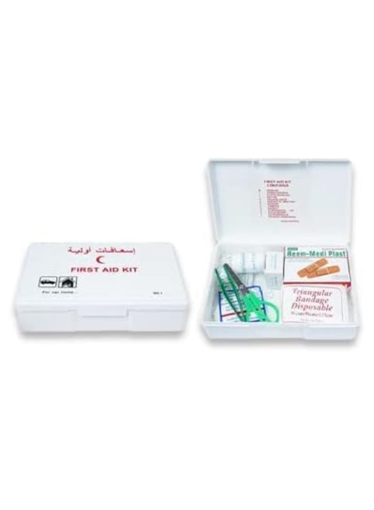 Portable First Aid Kit, 42 Pieces in Box, For Car and Home (Pack of 2) - Image 5