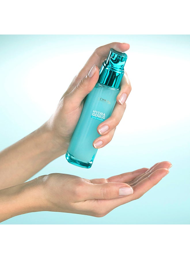 L'Oréal Paris Hydra Genius Aloe Water 72H Liquid Moisturizer Normal to Combination skin White 70ml - Image 3