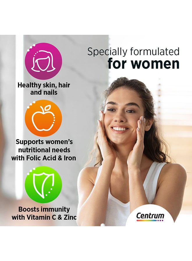 Centrum Women Specially Formulated Multivitamin for Women, 30 Tablets - Image 4