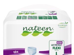 Flexi Ultra Adult Diapers Pants, Ultima Absorbency Incontinence Pull Ups, Large,Waist Size 110-170Cm,10 Count Adult Pants Diaper ,Superior Comfort,Excellent Combination Of Protection. (10 Count)