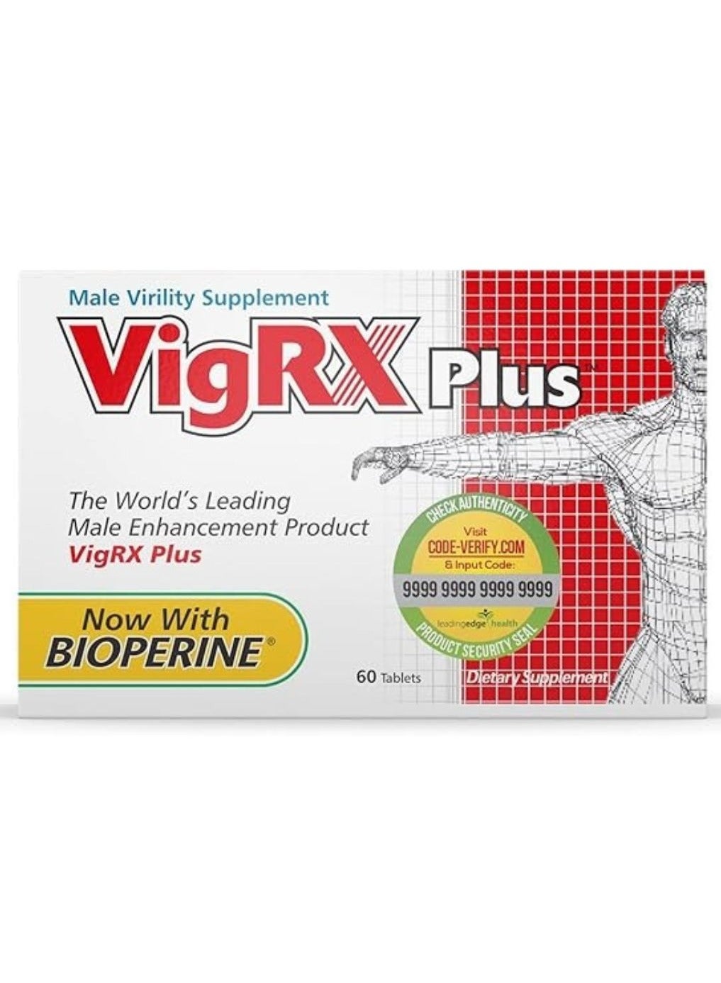 Plus for Men – 60 Tablets | Supports Male Performance, Stamina & Energy, with Natural Herbs & Bioperine - Image 3