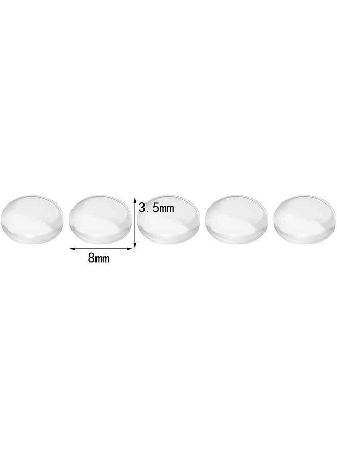 Clear Rubber Feet, 100Pcs Cabinet Door Bumpers Adhesive cushion for Drawers Cabinets Cutting boards Photo Frames Glass Table Tops - Image 2