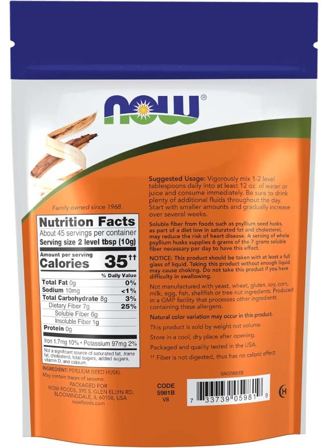 Whole Psyllium Husks 454g - Image 2
